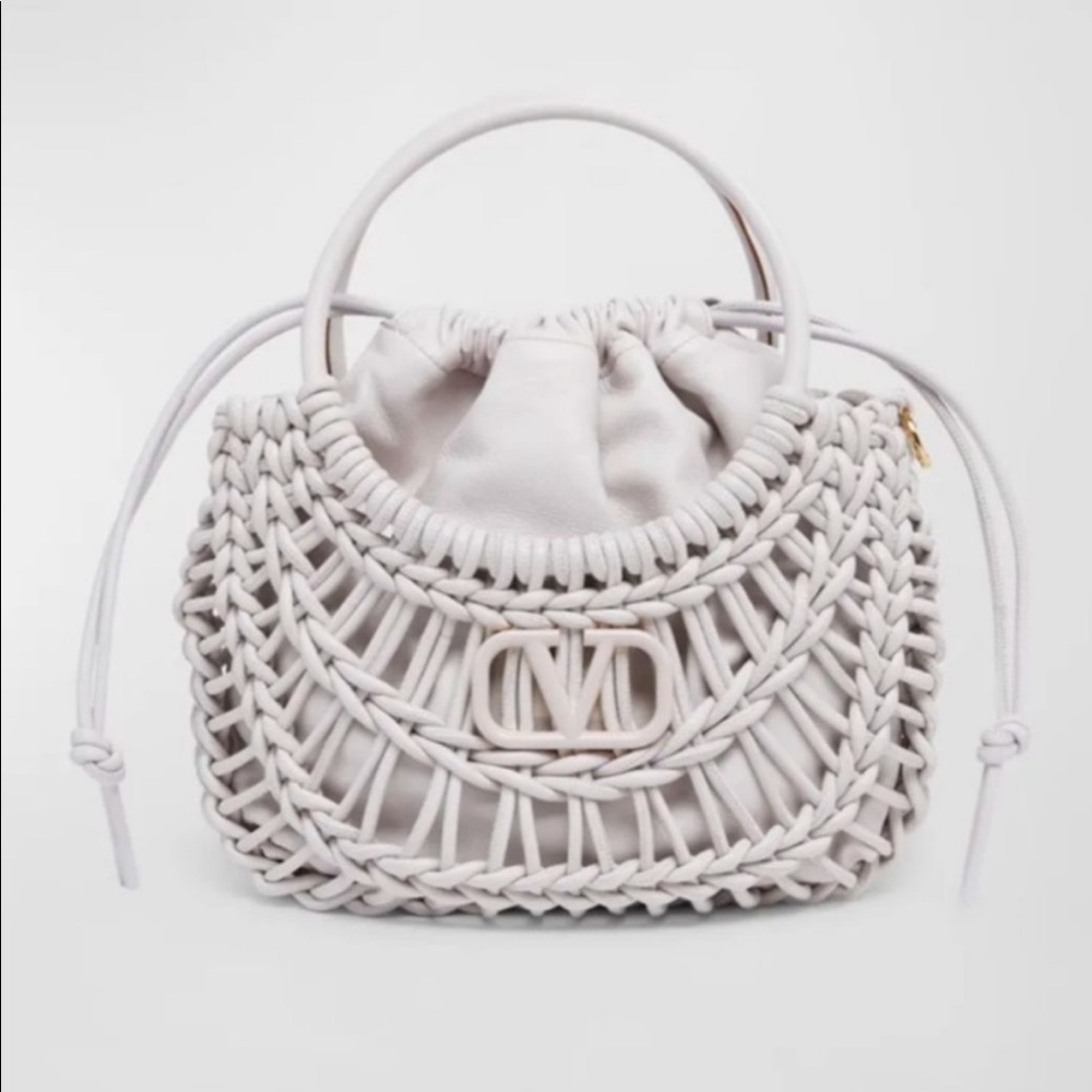 Valentino crochet bag